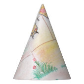 カスタムキッズ・アートワーク，くるみ割り玩具，バタフライ， パーティーハット (左)