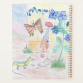 カスタムキッズ・アートワーク,くるみ割り玩具,バタフライ, プランナー手帳 (裏面)