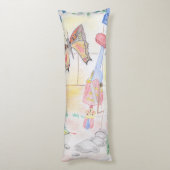 カスタムキッズ・アートワーク,くるみ割り玩具,バタフライ, ボディピロー (裏面 (縦))