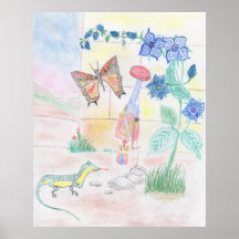 カスタムキッズ・アートワーク，くるみ割り玩具，バタフライ，