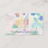 カスタムキッズ・アートワーク，くるみ割り玩具，バタフライ， 名刺 (正面)