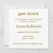 カスタムキッズ・アートワーク，くるみ割り玩具，バタフライ， 招待状 (裏面)