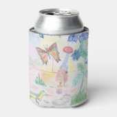 カスタムキッズ・アートワーク,くるみ割り玩具,バタフライ, 缶クーラー (缶正面)