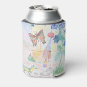 カスタムキッズ・アートワーク,くるみ割り玩具,バタフライ, 缶クーラー (缶裏面)