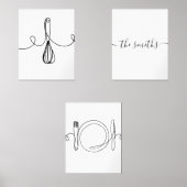 カスタムキッチンウォールアート、引っ越し祝いパーティー、ニューリュウズ (正面)