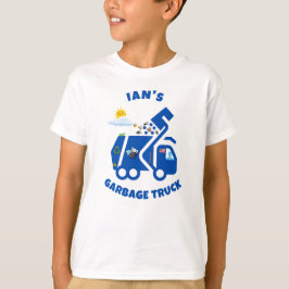 カスタムキッド名ごみ収集車 Tシャツ