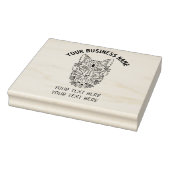 カスタムキツネ大 ラバースタンプ (スタンプ)