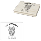 カスタムキツネ大 ラバースタンプ (押印)