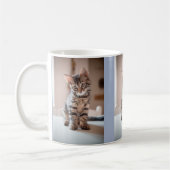 カスタムキティキャット3枚の写真 コーヒーマグカップ (左)