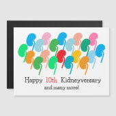 カスタムキドネバーサリーと多くの磁気カード (正面/裏面)