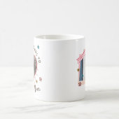 カスタムキャットマムマグ コーヒーマグカップ (中央)
