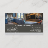 カスタムキャビネットの設置 名刺 (正面)