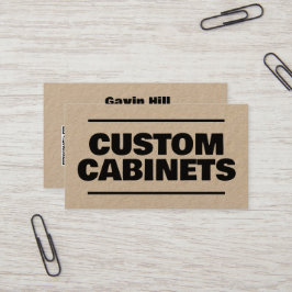 カスタムキャビネットQRクラフト 名刺