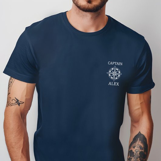 カスタムキャプタインマリンパーカ(コンパス) Tシャツ