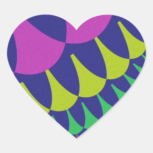 カスタムキャンディタルトはかりで測ハート ハートシール (正面)