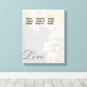 カスタムキャンバスの写真の印刷 キャンバスプリント (インサイチュ (ウッドフロア))