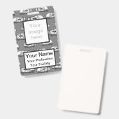 カスタムキャンパー – グレーバッジ バッジ (正面＆裏面)