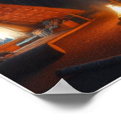 カスタムキャンプサイト壁ポスター ポスター (角)