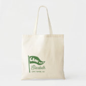 カスタムキャンプバッハバチェロレッテマウンテン トートバッグ (正面)