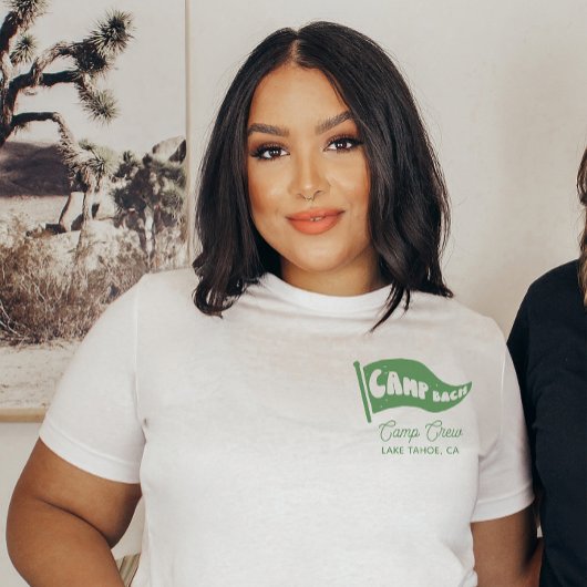 カスタムキャンプバッハバチェロレッテマウンテン Tシャツ