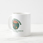 カスタムキャンプレイクバチェロレッテ コーヒーマグカップ (正面左)