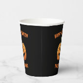 カスタムキュイ不気味カボチャハッピーハローウィン 紙コップ (右)