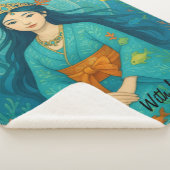 カスタムキュートウィスミュージカル水中プリンセス シェルパブランケット (3/4)