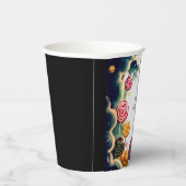 カスタムキュートキャンディランド誕生日 紙コップ (右)