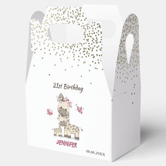 カスタムキュートギラフェス誕生日お願いボックス フェイバーボックス (オープン)