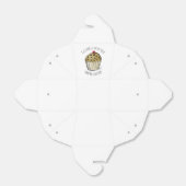 カスタムキュートミニマフィンカスタム文字 フェイバーボックス (折り畳みなし)