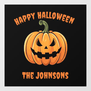 カスタムキュート&パンプキ不気味ンハッピーハローウィン ウィンドウサイン