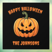 カスタムキュート&パンプキ不気味ンハッピーハローウィン ウィンドウサイン (シート3)