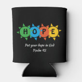 カスタムキリスト教の希望 缶クーラー (裏面)