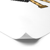 カスタムキリン学校歓迎ポスター ポスター (角)