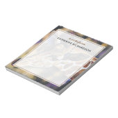 カスタムキリン水絵画彩画 ノートパッド (回転)