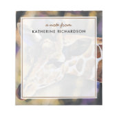 カスタムキリン水絵画彩画 ノートパッド (正面)