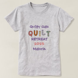カスタムキルトリトリート Tシャツ