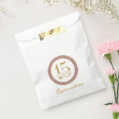 カスタムキンセアニェラバラ金ゴールドグリッタートリート フェイバーバッグ (封をした状態)