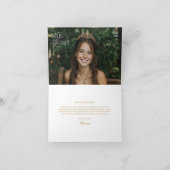 カスタムキンセアニェラフォトサンキューカード サンキューカード (内部)