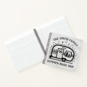 カスタムキ素朴ャンピングキャンパートレーラーRVライフスタイル ノートブック (内部)