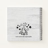 カスタムキ素朴ャンピングキャンパートレーラーRVライフスタイル ノートブック (裏面)