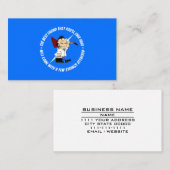 カスタムギターのリュティエ修理販売店サービスB 名刺 (正面/裏面)