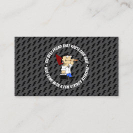 カスタムギターショップLuthier販売修理サービス 名刺