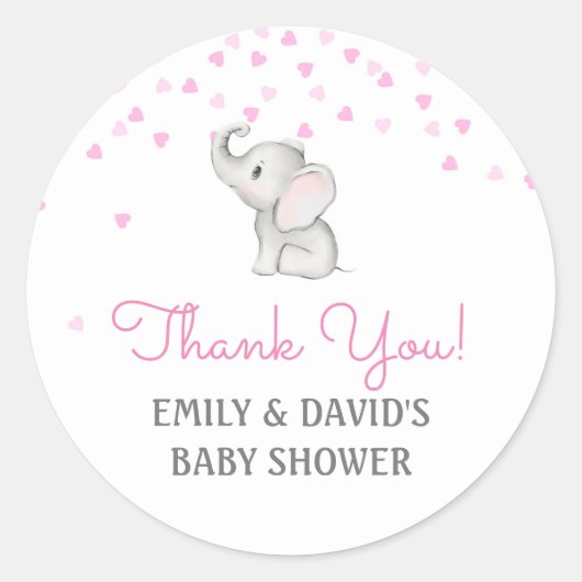 カスタムギフトシールとラベル, オーダーメイドシール ラウンドシール (正面)