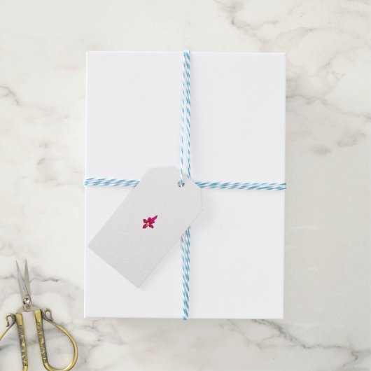 カスタムギフトタグ | エレガント、金属およびおもしろい ギフトタグ (より糸付き)