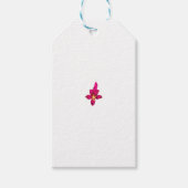 カスタムギフトタグ | エレガント、金属およびおもしろい ギフトタグ (正面)