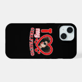 カスタムギフトラブリーステッカー iPhone 15ケース (裏面横)