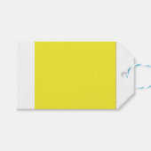 カスタムギフトラベル・エレガントデザインパーソナライズされた ギフトタグ (正面(横))