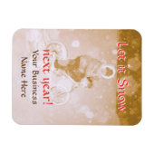 カスタムギフト用案内冷蔵庫磁石 マグネット (横)