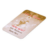 カスタムギフト用案内冷蔵庫磁石 マグネット (左側)